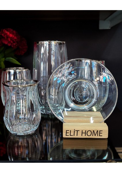 Linka Platin Gümüş 30 Parça Ahter Set