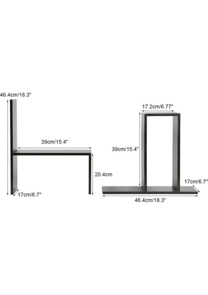 17 cm Ahşap Masa Üstü Organizer 46 cm Suntalam Mdf Klasik 2 Beyaz