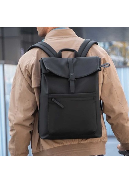 Klasik Su Geçirmez Çok Fonksiyonlu 15.6” Laptop Bölmeli Sırt Çantası (Yurt Dışından) indirimleri