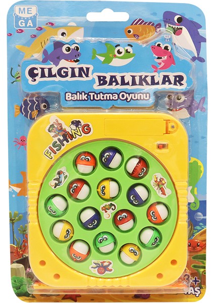 Çılgın Balıklar Balık Tutma Oyunu