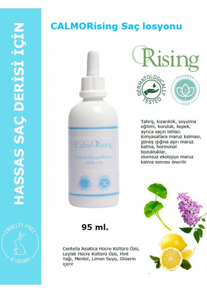 Calm Rising - Hassas Saç Derisi için Dengeleyici Saç Serumu 95 ml