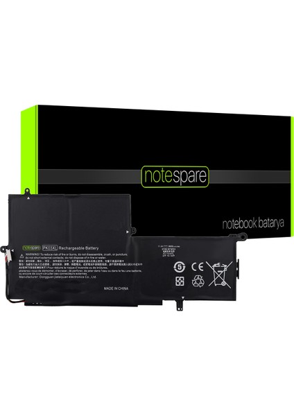 Hp ile Uyumlu Spectre X360 13-4100NT N7H72EA, 13-4101NT P5P85EA Notebook Batarya Pil