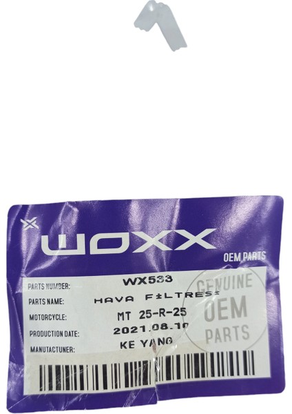 Hava Filitresi Woxx Yzf - R25 - MT25 modelleri