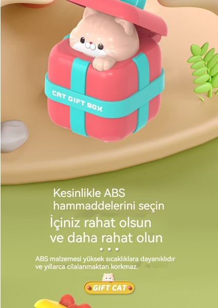 Basın Slayt Hediye Kedi Çocuklar Arabayı Geri Çekin Sevimli Kedi (Yurt Dışından)