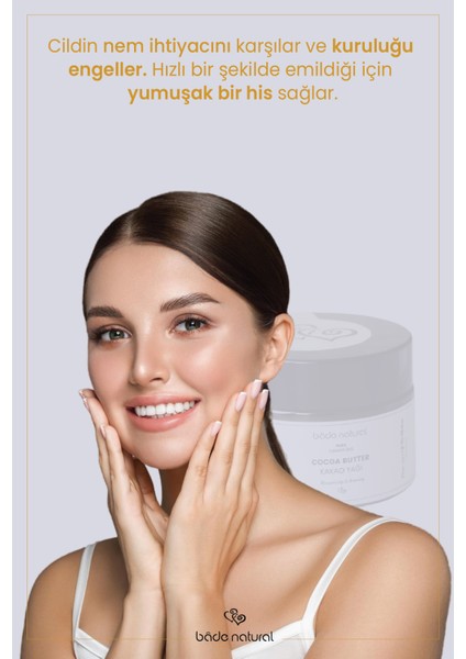 Kakao Yağı Soğuk Sıkım %100 Saf 50 g