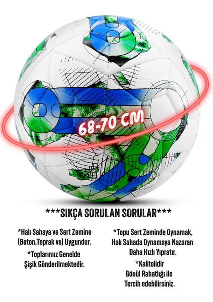 Futbol Topu Orbit V Sert Zemin Halı Saha Futbol Topu No:5 044