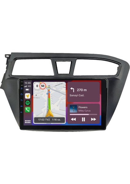 Hyundai I20 Android 2gb Ram 32GB Rom Carplay Navigasyon Multimedya