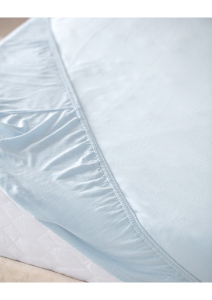 Belle King Size Lastikli Bambu Çarşaf - Mavi fiyatları