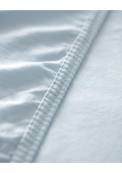 Belle King Size Lastikli Bambu Çarşaf - Mavi modelleri