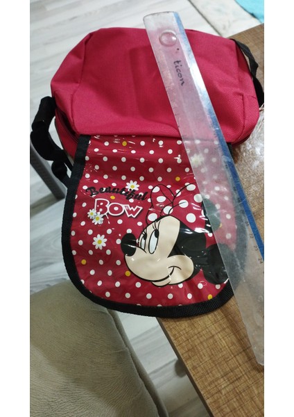 Minnie Mouse Kırmızı Beslenme Çantası fırsatları
