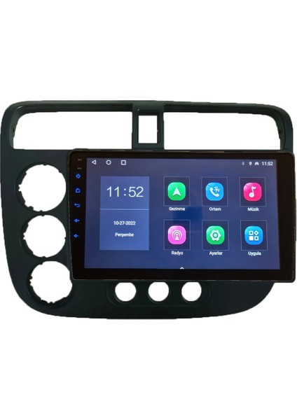 Honda Vtec 2 Android 6gb Ram 128GB Rom 8 Çekirdek Carplay Multimedya