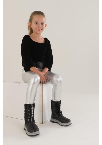 Sugar Çocuk Rahat Kalıp Önü Fermuarlı Içi Kürklü Yağmur Ve Kar Botu indirimleri