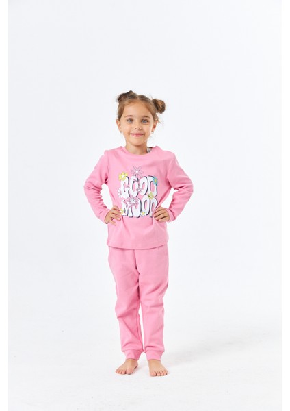 SCK-1232 Serbend Kız Çocuk Pijama Takım