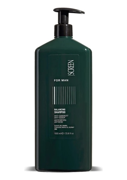 Saç Şampuanı Screen For Man Balancing Shampoo 1000 ml