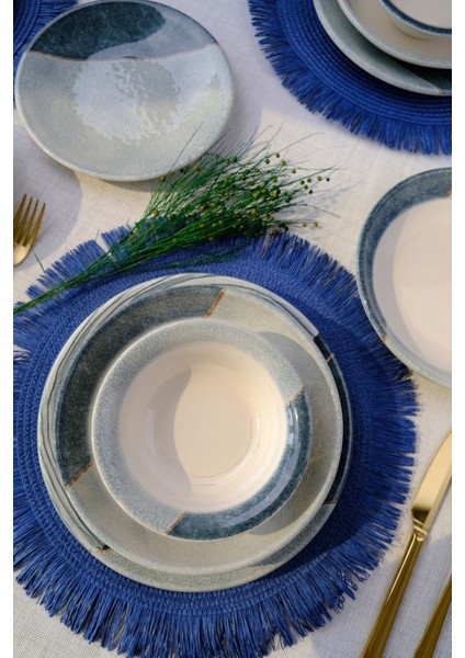 Teos Yemek Takımı Pearl 24 Parça 6 Kişilik