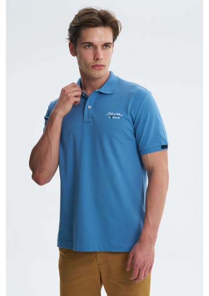 Erkek Likralı Pike Polo Yaka Tişört Y27374307701 modelleri