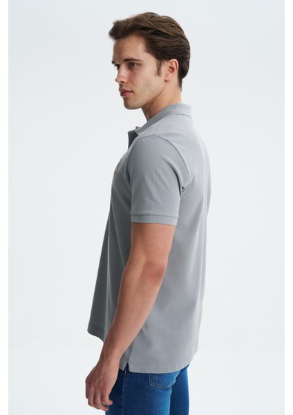 Erkek Regular Fit % 100 Pamuk Polo Yaka Tişört Y27374353401