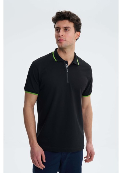 Erkek Regular Fit Pike Likralı Polo Yaka Tişört Y27374307401 modelleri