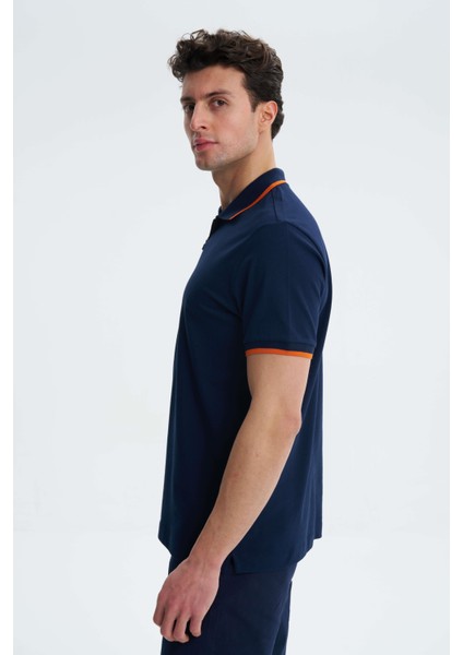 Erkek Regular Fit Pike Likralı Polo Yaka Tişört Y27374307401 modelleri
