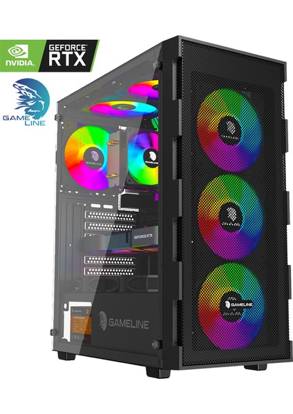 Gl-38 I7-12700F 16GB Ddr4 1tb SSD RTX4060TI 16GB Masaüstü Oyun Bilgisayarı