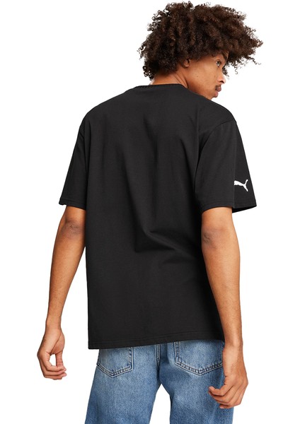 F1 Graphic Logo Erkek Siyah Günlük Stil T-Shirt 62642101 fiyatları