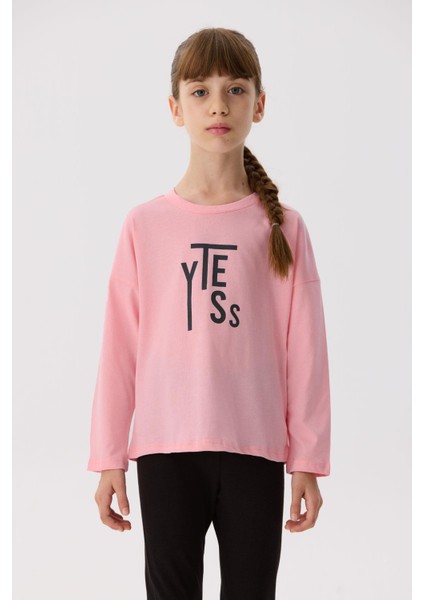 Kız Çocuk Pembe T-Shirt