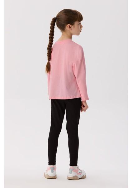 Kız Çocuk Pembe T-Shirt