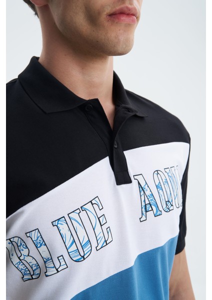 Erkek Regular Fit Likralı Polo Yaka Tişört Y27374308701 fiyatları