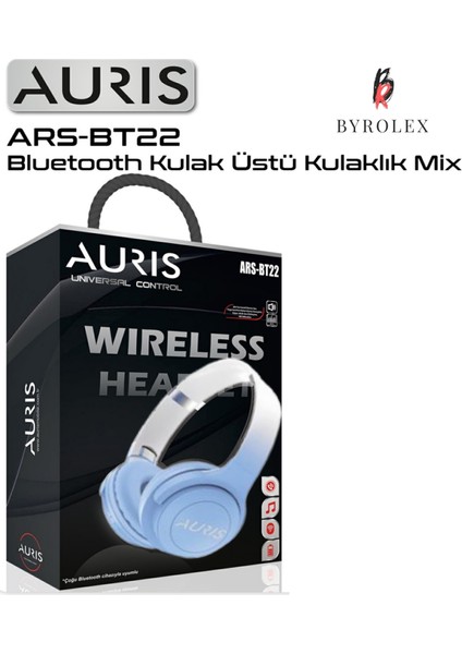 Kulak Üstü Ayarlanabilir Kafa Bandı Yastıklı Kulak Korumalı Ubluetooth Kulaklık