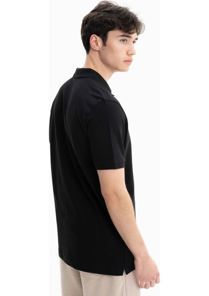 Erkek Büyük Beden % 100 Pamuk Örme Pike Polo Yaka Tişört Y27374867101 fırsatları