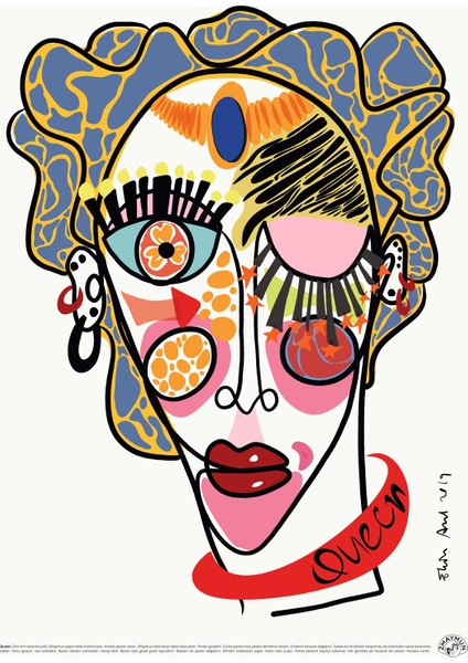 Queen Poster (50X70CM)