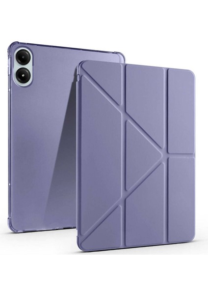 Xiaomi Poco Pad 12.1 Inç Tablet Kılıf Kalem Bölmeli Katlanabilir Standlı Pu Deri Yumuşak Uyku Modlu Kapak fiyatları