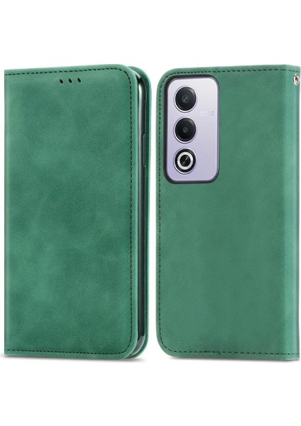 Colorful Shop Oppo A3 Pro Cüzdan Deri Kılıf Için Flip Case Basit Iş Darbeye (Yurt Dışından)