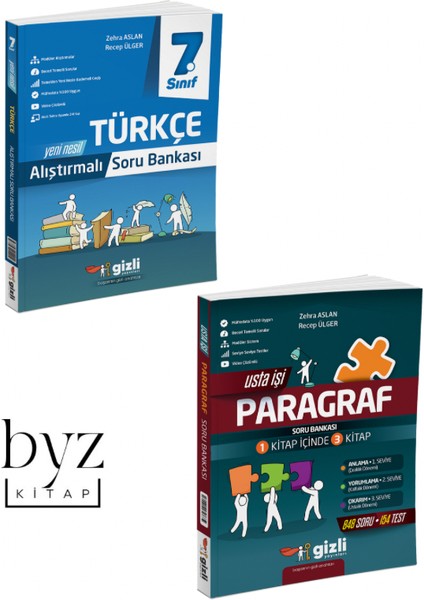 7.sınıf Usta Işi Türkçe Soru Bankası-Usta Işi Paragraf Soru Bankası