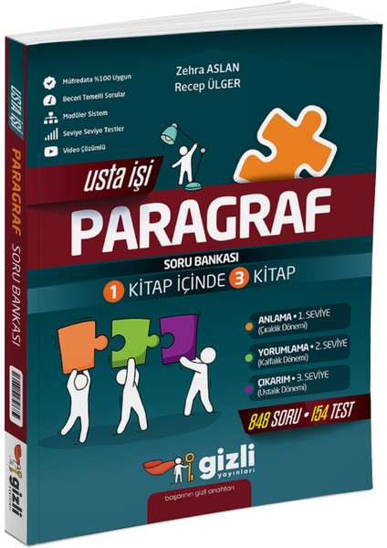 7.sınıf Usta Işi Türkçe Soru Bankası-Usta Işi Paragraf Soru Bankası