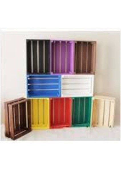 10 cm Ahşap Kasa Raf Çiçeklik Kitaplık Renkli Mini Kasa Ahsap Kasa Pembe 1 20 cm 10 cm Pembe Ahşap fiyatları