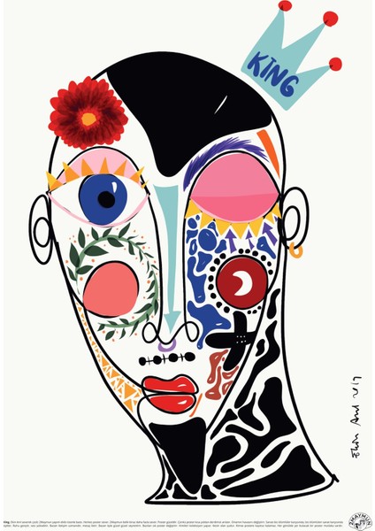 King Poster (50X70CM)
