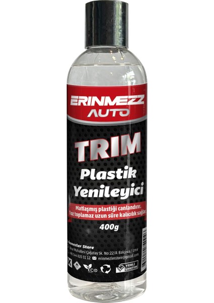 Plastik Yenileyici ve PARLATICI-TRIM-400GR