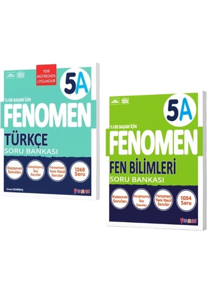 5 Türkçe A Soru Bankası - Fen Bilimleri A Soru Bankası