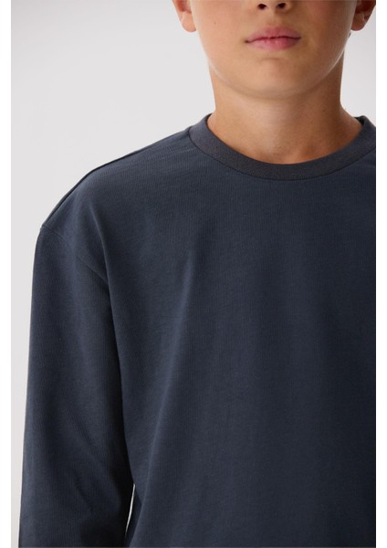 Erkek Çocuk Antrasit T-Shirt modelleri