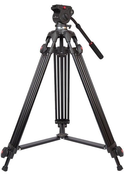 Profosyonel Video Kameralar Için Yüksek Kaliteli Video Tripod 190CM