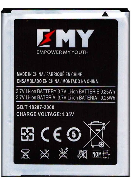 Samsung Galaxy Note Uyumlu N7000 Emy Batarya fiyatları
