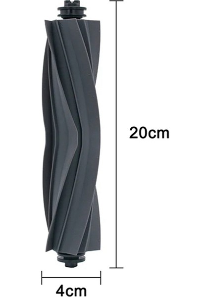 Dreame L10S ULTRA/L10 Ultra Ana Yan Fırça Filtresi Paspas Toz Torbaları (Yurt Dışından)