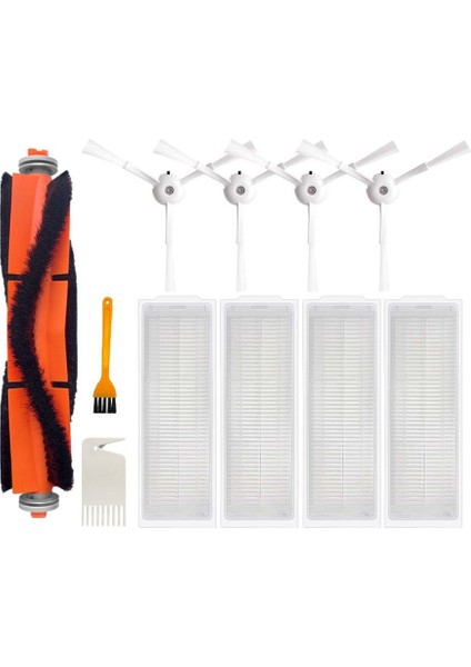 Xiaomi Mijia Kendi Kendini Temizleyen Robot Paspas Mjstp Ana Yan Fırça Filtresi Için (Yurt Dışından)
