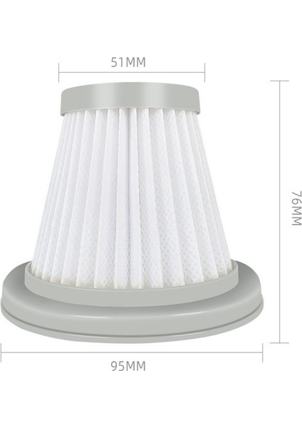 Deerma DX118C DX128C Elektrikli Süpürge Için Yıkanabilir Hepa Filtre 4 Adet (Yurt Dışından)