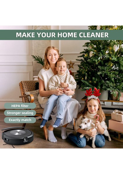 Irobot Roomba Combo J7+ Için Yedek Hepa Filtresi (Yurt Dışından)