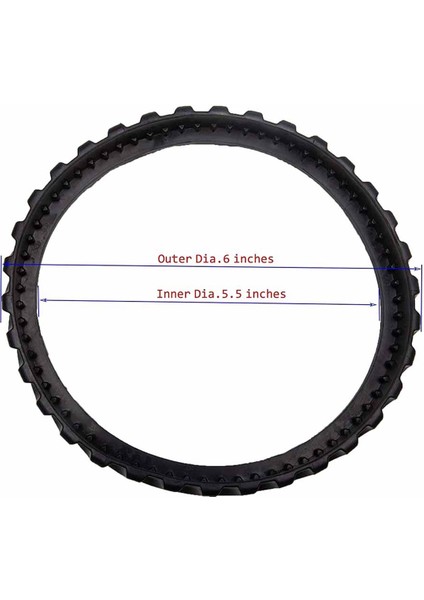 Zodiac Mx8 Elite Mx6 Elite Mx8 Mx6 Için 4 Adet Yedek Lastik Parçalar (Yurt Dışından)
