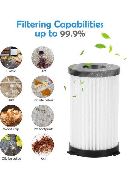 10 Hepa + 10 Sünger Filtre, Moosoo D600 / D601 Için ve V600 Kablolu Için Iwoly (Yurt Dışından) fiyatları