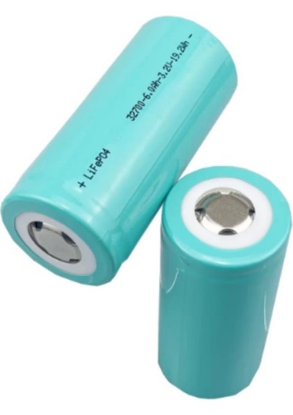 32700 3.2V 6000 Mah 2-C Lifepo4 Şarj Edilebilir Pil