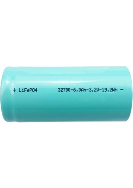 32700 3.2V 6000 Mah 2-C Lifepo4 Şarj Edilebilir Pil